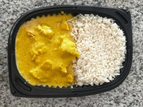 Arroz con pollo al curry